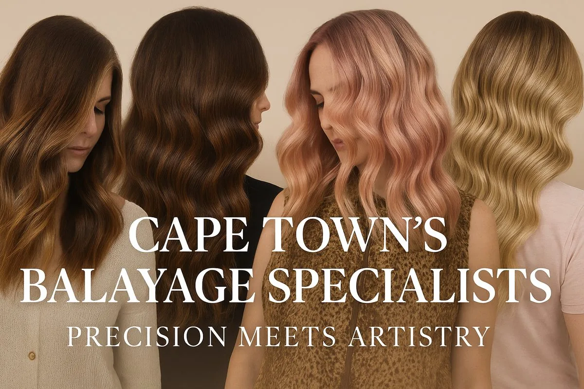 Balayage hero — warm to cool tones